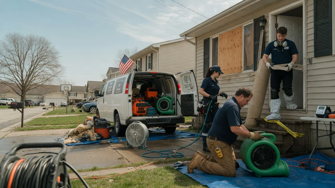 Water Damage Restoration in Georgetown, KY near me